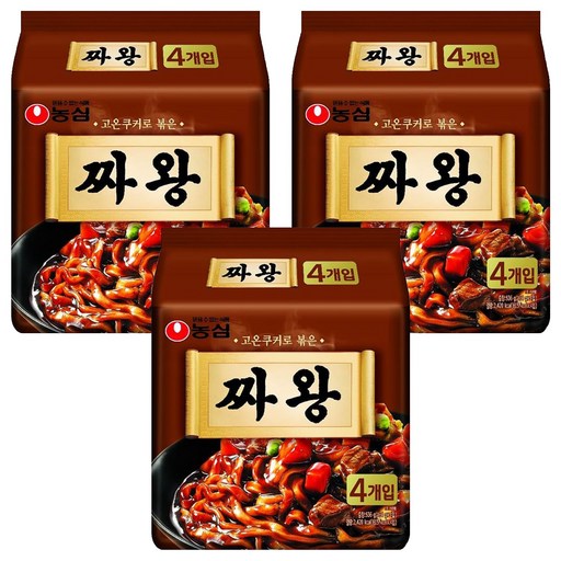 농심 짜왕 134g