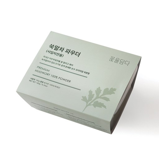 꽃을담다 쑥말차 파우더