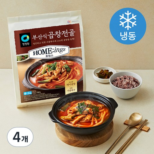 청정원 호밍스 부산식 곱창전골 (냉동)