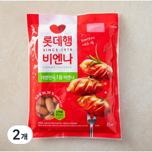 롯데햄 롯데비엔나 (냉장)