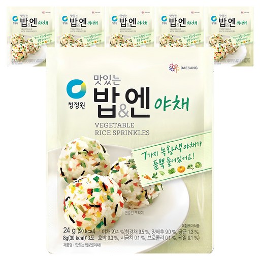 청정원 맛있는밥& 엔 야채 후리가케