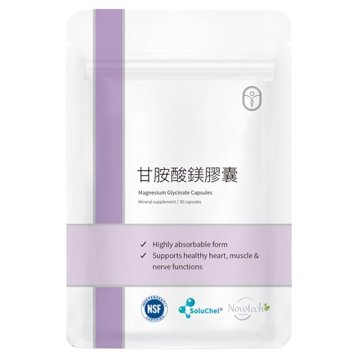De Chuang 德創生技 甘胺酸鎂膠囊, 30顆, 1包