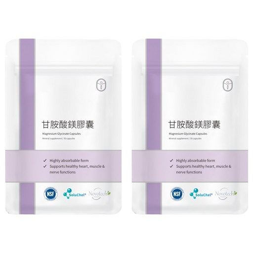 De Chuang 德創生技 甘胺酸鎂膠囊, 2包, 30顆