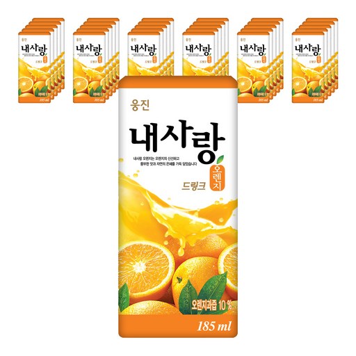 웅진 내사랑 오렌지 드링크