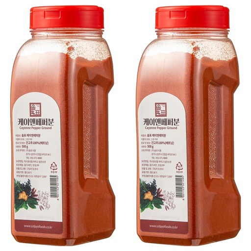 솔표 케이엔페퍼(고춧가루) 500g