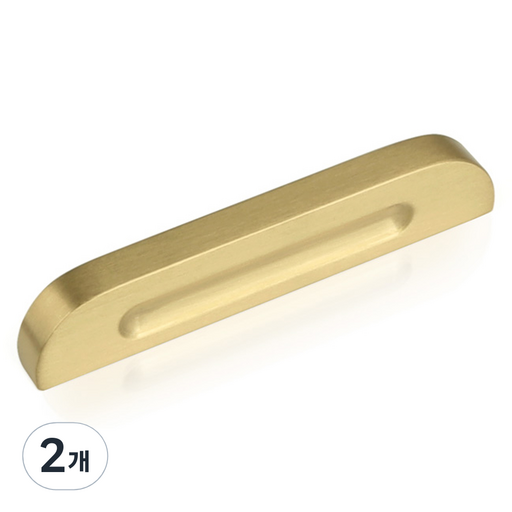 모네스페스 가구손잡이 메트로 황동 64mm
