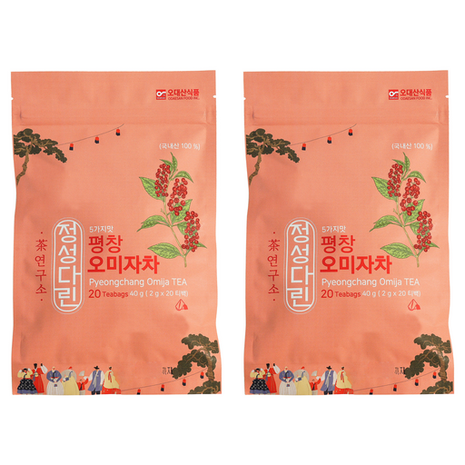 정성다린 평창 오미자차