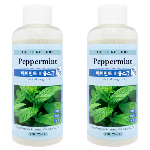 더허브샵 페퍼민트 마사지 미용소금