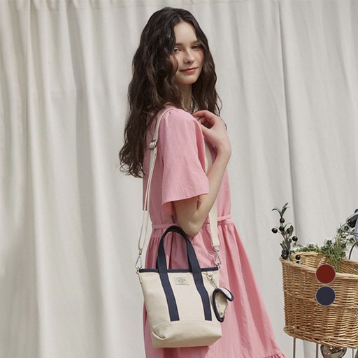 랩LAP 여성용 EVERYDAY CANVAS TOTE BAG AR7AB401 NA