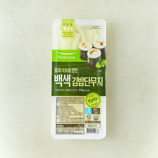 [로켓프레시] 풀무원 백색 김밥 단무지