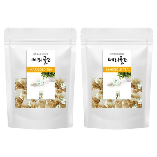 숲으로 메리골드차 삼각티백