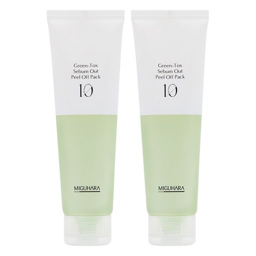 미구하라 그린톡스 세범아웃 필오프팩 100g