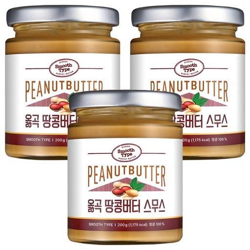 옳곡 국내산 땅콩버터 스무스
