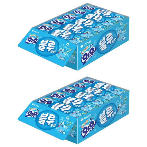 오리온 와우 블루소다 풍선껌