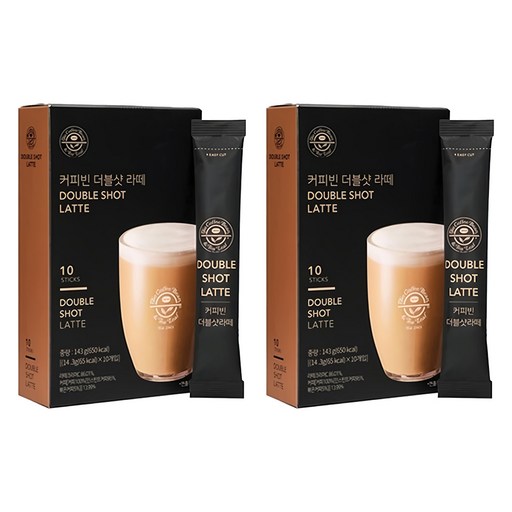 커피빈 더블샷 라떼