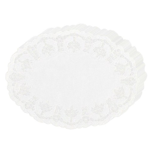 마켓감성 도일리페이퍼 타원형 150p 26.5cm
