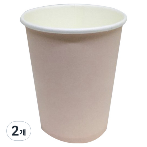 스완 일회용 카페용기 핑크 84mm 295ml