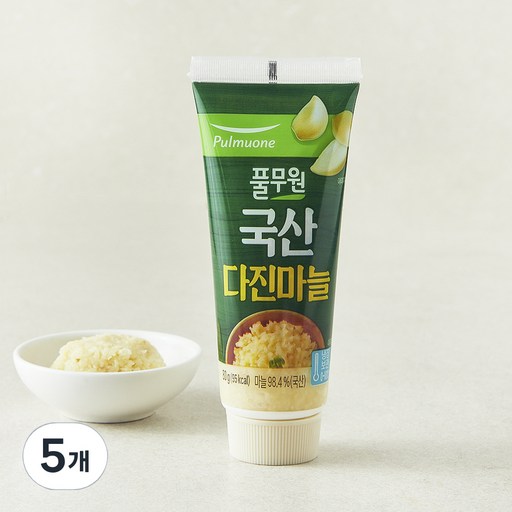 풀무원 튜브형 다진마늘
