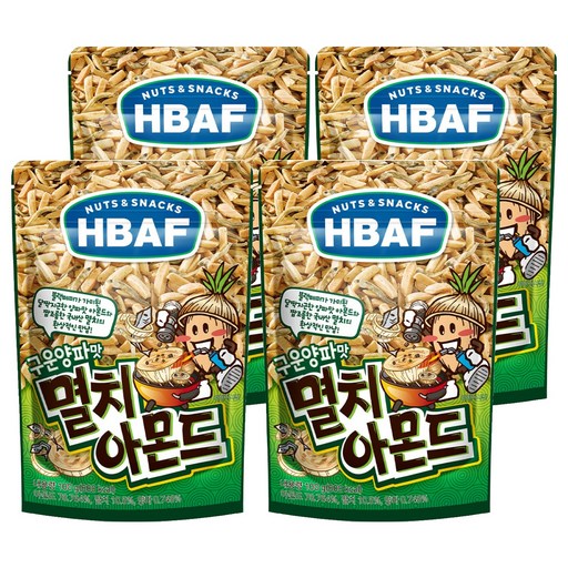 바프 넛츠앤스낵스 구운양파맛 멸치 아몬드
