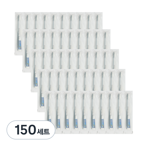 마켓에이 호텔용 휴대 칫솔 치약 덴탈키트 블루그린