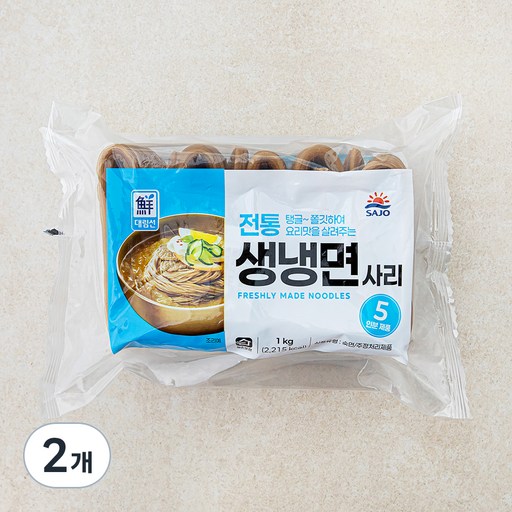 대림선 생냉면 면사리