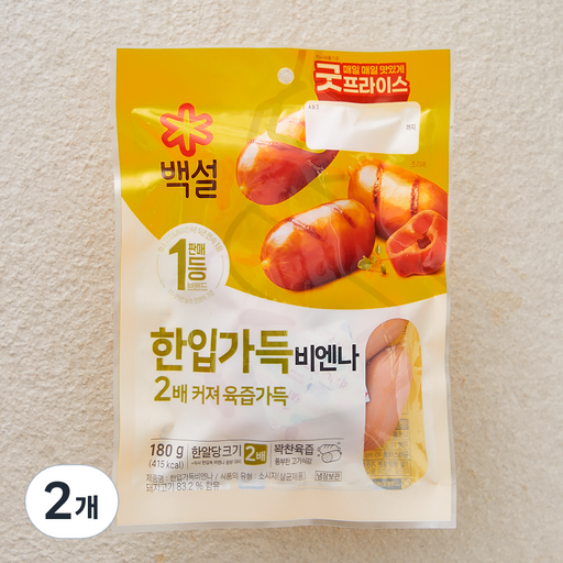 백설 한입가득 비엔나 소시지