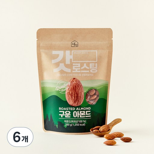오볶집 갓 로스팅 구운아몬드