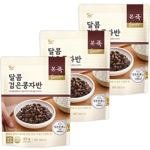 본죽 달콤 검은콩자반