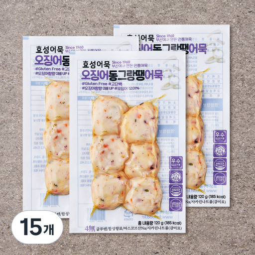 효성어묵 오징어 동그랑땡어묵