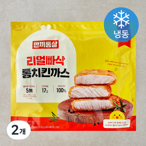 한끼통살 리얼빠삭 통치킨까스 (냉동)
