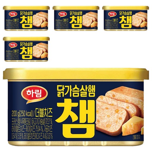 하림 챔 더블치즈 닭가슴살햄