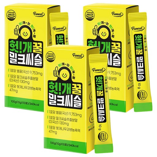 퍼니트 확 깨는 헛개꿀 밀크씨슬 10p