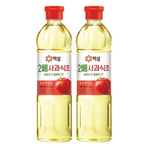 백설 2배 사과식초