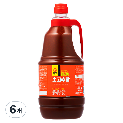 몽고식품 매실맛 초고추장