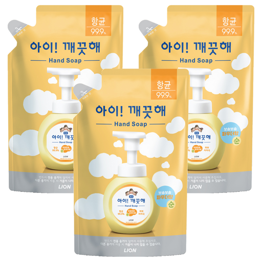 아이깨끗해 순 핸드워시 파우더향 리필용