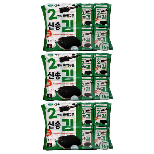 신송 2번씩 바싹 구운김 16p