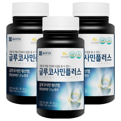 종근당건강 글루코사민 플러스 관절영양제