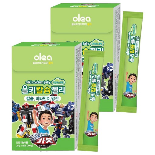 올키 칼슘젤리 샤인머스켓맛 15p
