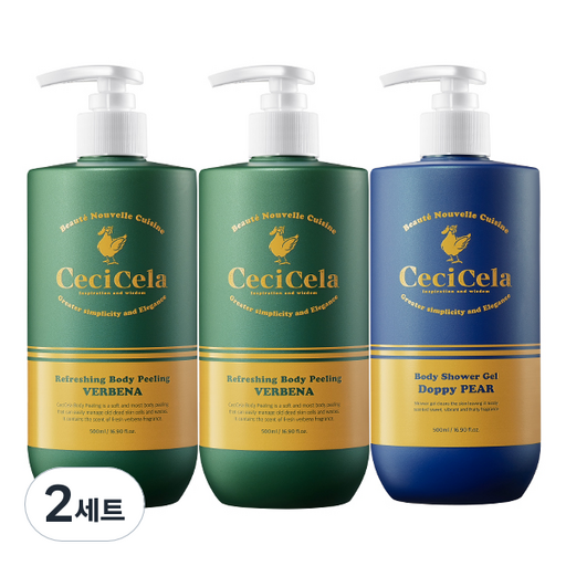 쎄씨쎌라 바디필링 2p + 도피피어 세트
