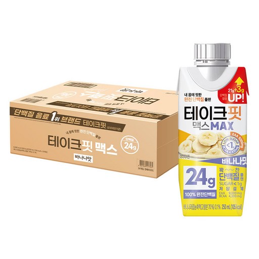 테이크핏 맥스 단백질 드링크 바나나맛