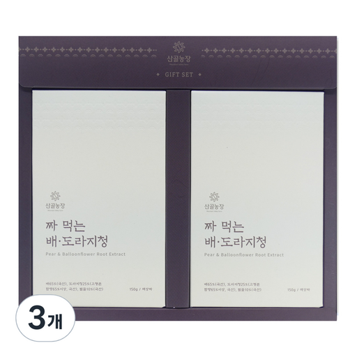 산골농장 짜먹는 배도라지청