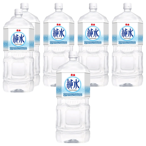 TAISUN 泰山 純水, 6瓶, 2500ml
