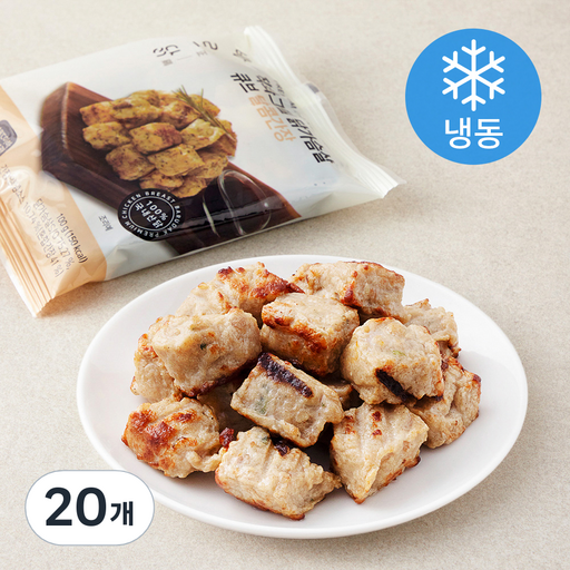 바르닭 직화그릴 닭가슴살 큐브 달콤간장 (냉동)