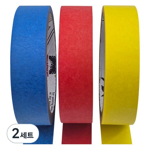 피닉스엔덕수 칼라 마스킹 테이프 3p 25mm x 13m