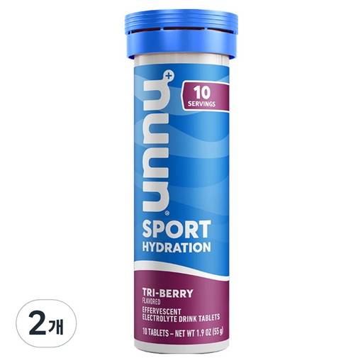 Nuun 스포츠 하이드레이션 트라이베리향