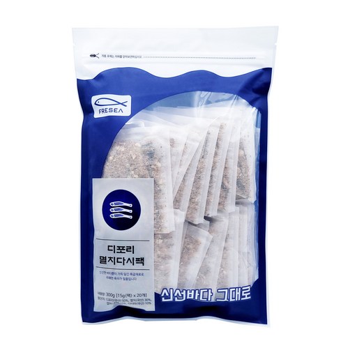 프레씨 디포리 멸치다시팩 15g*20팩
