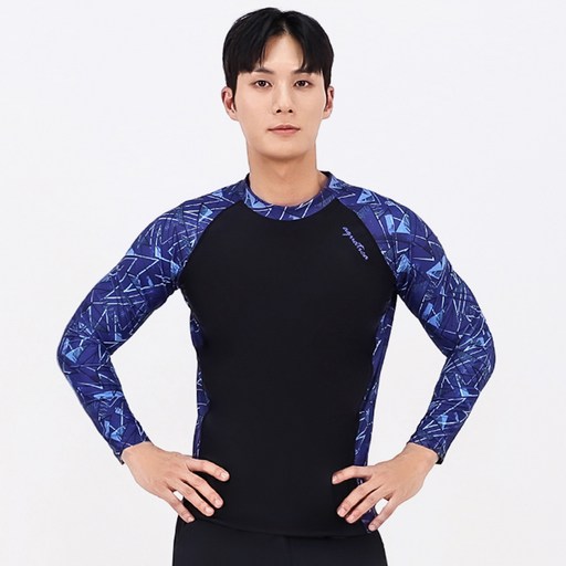 아쿠아티카 남성용 래쉬가드 상의 AQAMAW