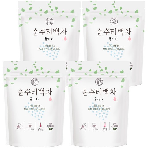 순수한집 귤피차 삼각티백
