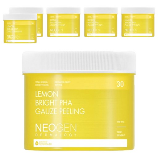 네오젠 레몬 브라이트 파하 거즈 필링패드 190ml