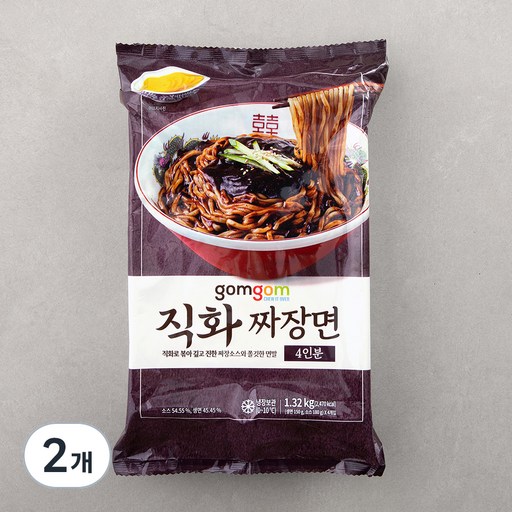 곰곰 직화짜장면 4인분